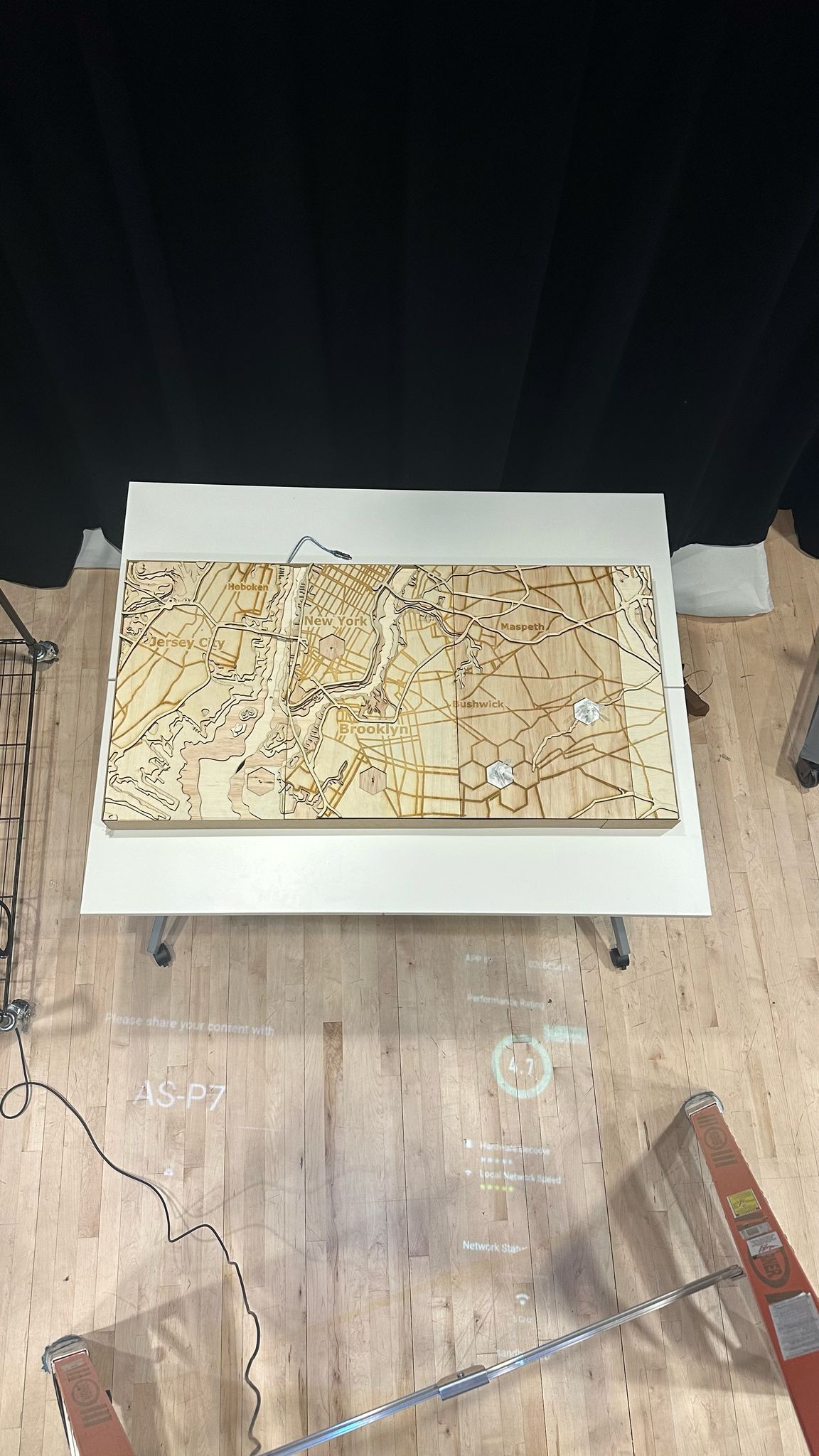 Invisible Maps, process 2